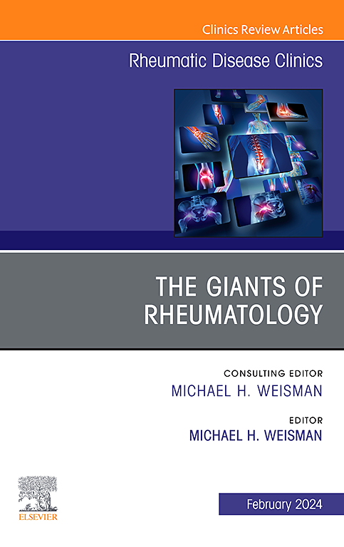 Go to journal home page - Rheumatic Disease Clinics of North America